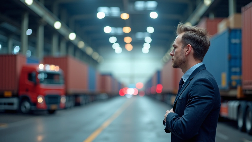 Přístav s automobilovými vozidly připravenými na export